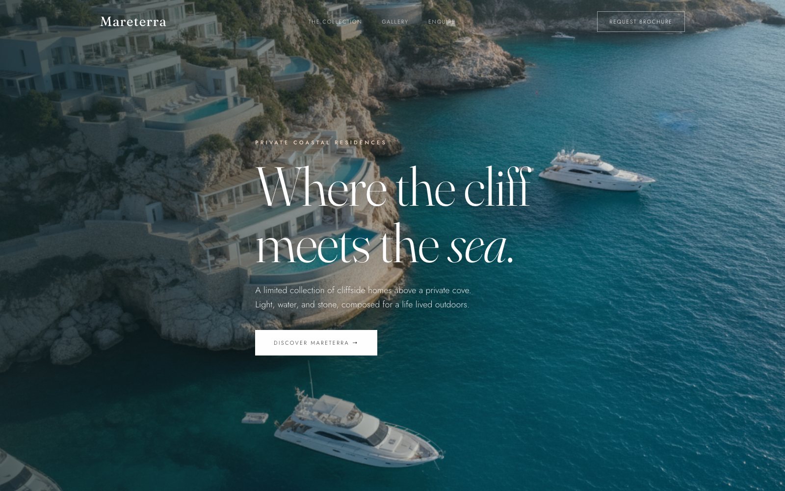 Mareterra coastal residences website