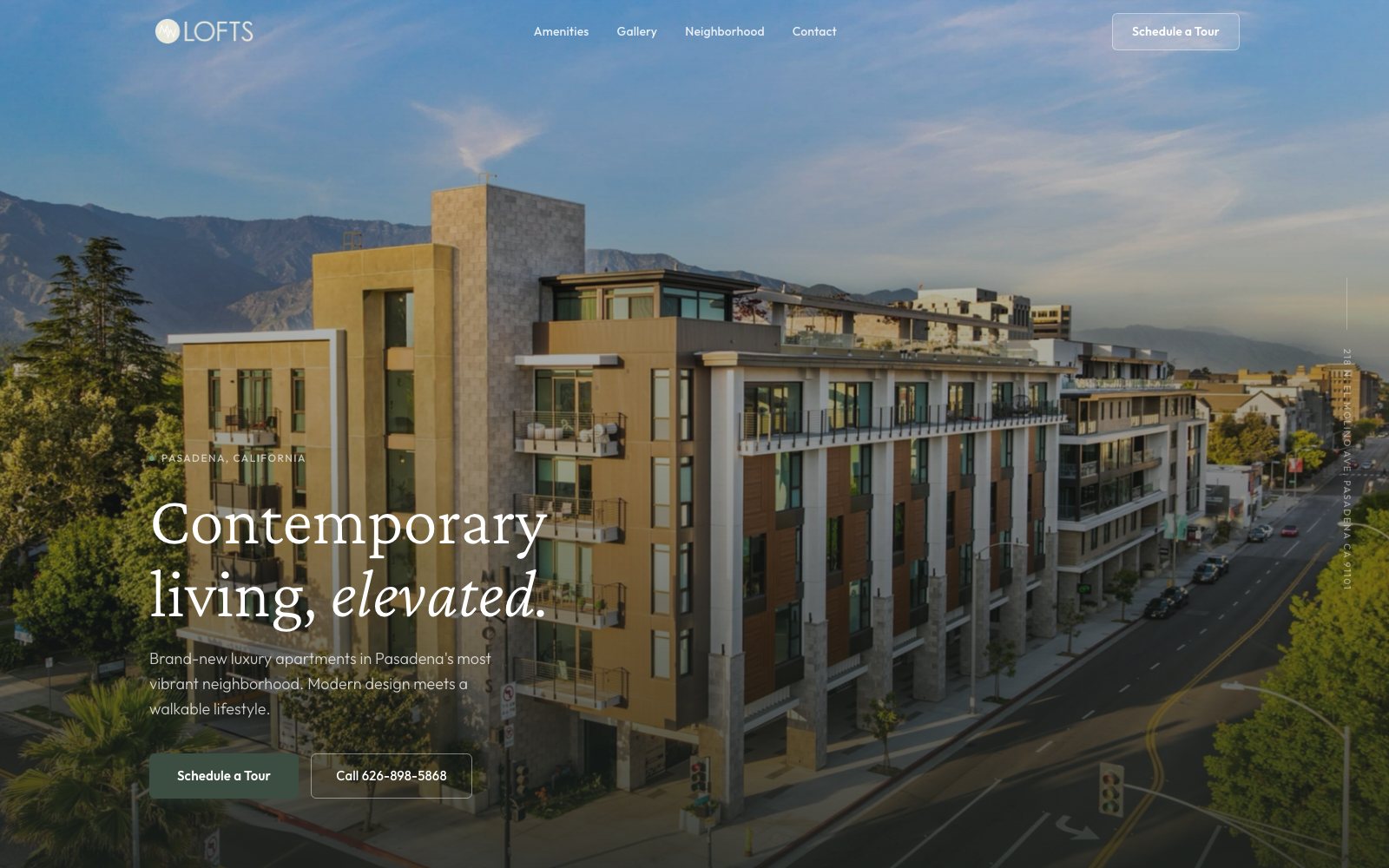 MW Lofts website